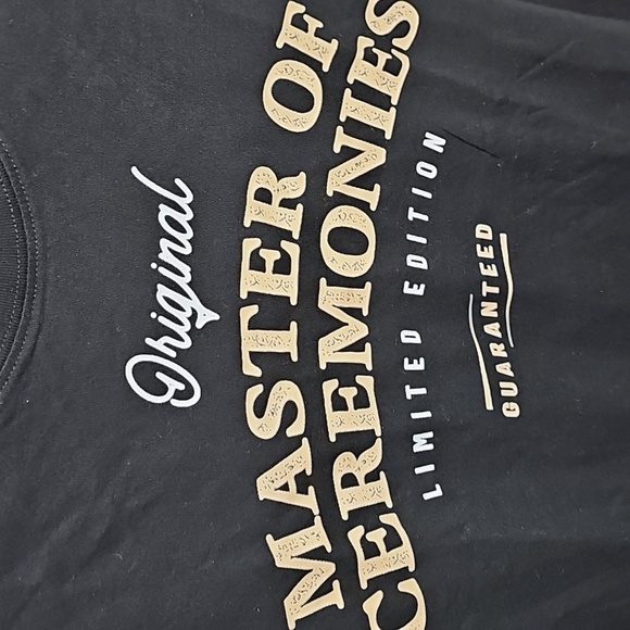 Nwot Master Of Ceremonies T-shirt #290 - Picture 2 of 4